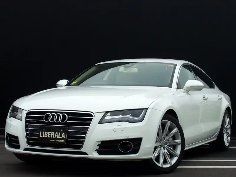 カタログ画像：Ａ７スポーツバック（A7 SPORTBACK） ３．０ＴＦＳＩクワトロ 2011年5月 ABA-4GCGWC 3000cc アイビスホワイト 燃費10.2km / l  外装