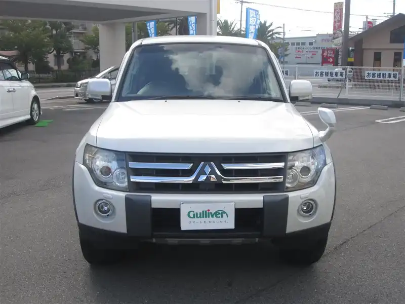 カタログ画像：パジェロ（PAJERO） ショート ＶＲ－Ⅱ 2006年10月 CBA-V87W 3800cc ウォームホワイトパール／ミディアムグレーマイカ フロント