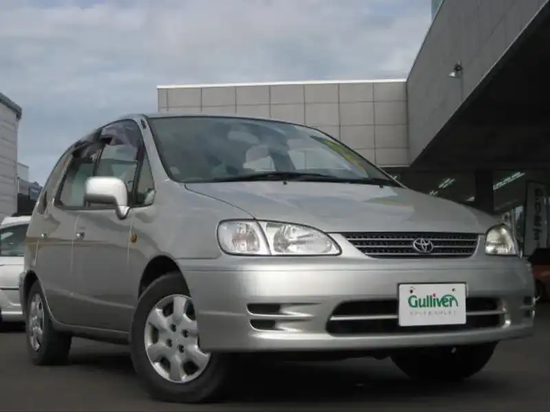 カタログ画像：カローラスパシオ（COROLLA SPACIO） スパシオ Ｇパッケージ ２－０－２ 1999年4月 GF-AE111N 1600cc シルバーメタリック 燃費13.2km / l  メイン（その他）