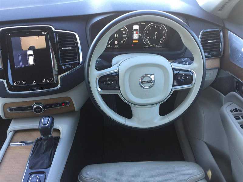カタログ画像：ＸＣ９０（XC90） Ｔ８ ツインエンジン ＡＷＤ エクセレンス 2018年8月 DLA-LB420XCPA 2000cc ルミナスサンドメタリック 燃費13.7km / l 内装