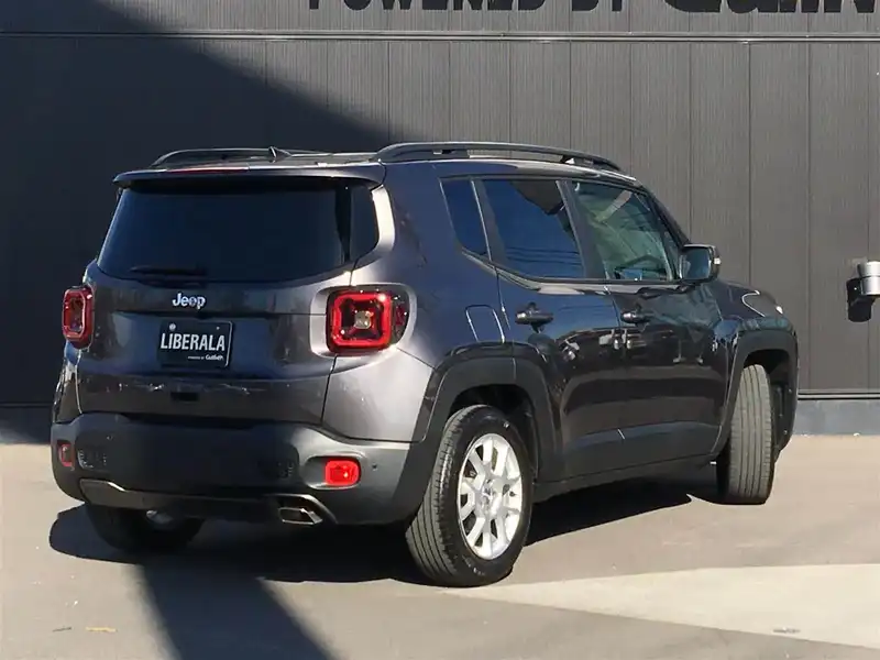 カタログ画像：ジープ・レネゲード（JEEP RENEGADE） リミテッド 2020年2月 3BA-BV13PM 1300cc グラナイトクリスタルクリアコート 燃費14.3km / l 外装