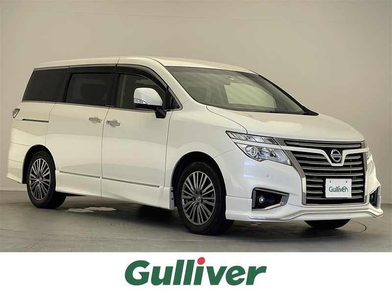 カタログ画像：エルグランド（ELGRAND） ３５０ハイウェイスター 2022年11月 5BA-PE52 3500cc ピュアホワイトパール（３Ｐ） 燃費8.7km / l メイン