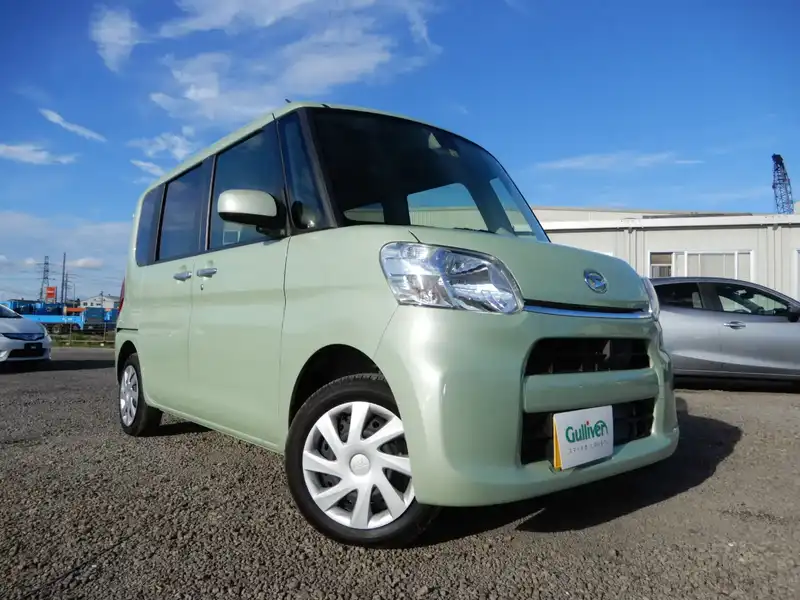 カタログ画像：タント（TANTO） Ｌ ＳＡⅡ 2015年5月 DBA-LA610S 660cc シルキーグリーンパール 燃費27.0km / l メイン（その他）