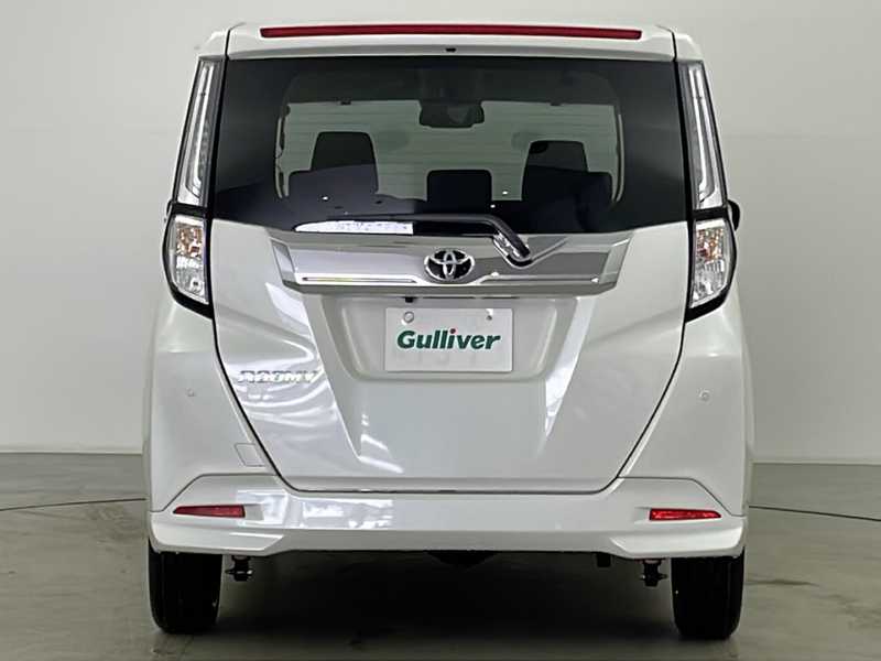 カタログ画像：ルーミー（ROOMY） カスタムＧ 2024年12月 5BA-M910A 1000cc パールホワイトⅢorブラックマイカメタリック×パールホワイトⅢ 燃費16.8km / l バック