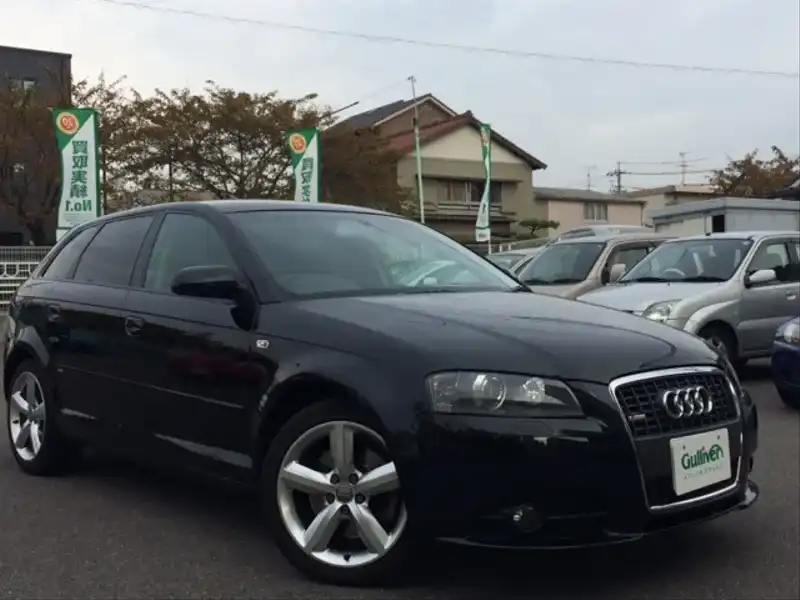 10035260 | カタログ画像：Ａ３（A3） スポーツバック２．０ＴＦＳＩ 2006年7月 GH-8PBWA 2000cc ファントムブラックパールエフェクト メイン（その他）