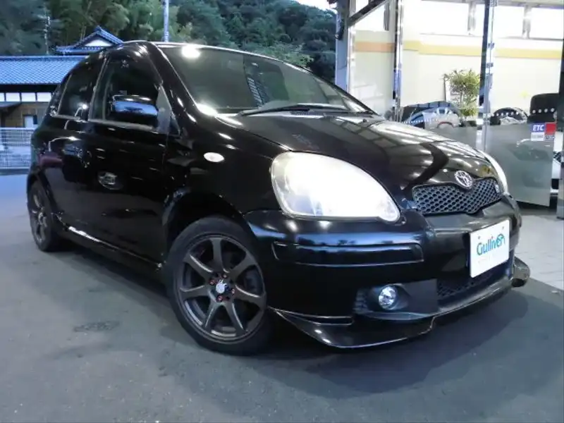 カタログ画像：ヴィッツ（VITZ） ＲＳ 2004年4月 CBA-NCP13 1500cc ブラックマイカ 燃費17.0km / l  メイン（その他）