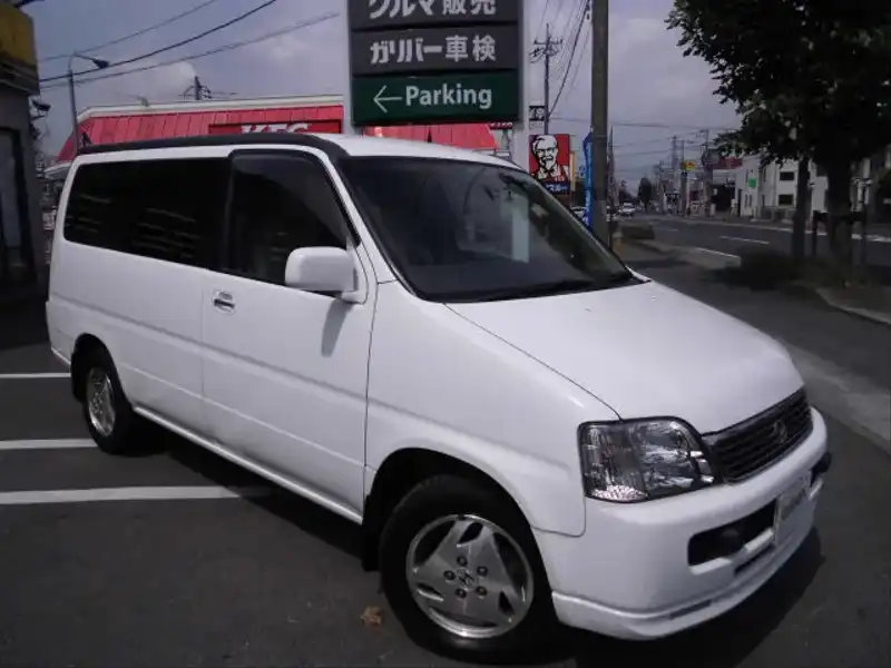 2003213 | カタログ画像：ステップワゴン（STEPWAGON） ウルトラ ポップアップシート 2000年8月 GF-RF1 2000cc タフタホワイト メイン