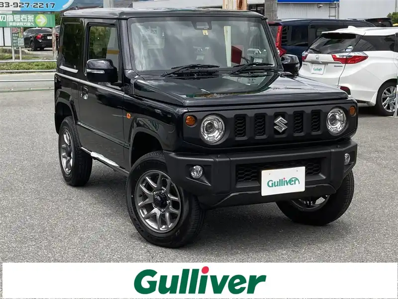 カタログ画像：ジムニー（JIMNY） ＸＧ スズキセーフティサポート装着車 2021年10月 3BA-JB64W 660cc ブルーイッシュブラックパール3 燃費14.3km / l メイン（その他）