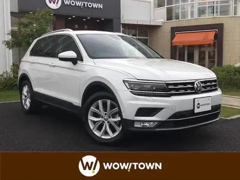 カタログ画像：ティグアン（TIGUAN） ＴＳＩ ハイライン 2018年3月 ABA-5NCZE 1400cc ピュアホワイト 燃費16.3km / l メイン