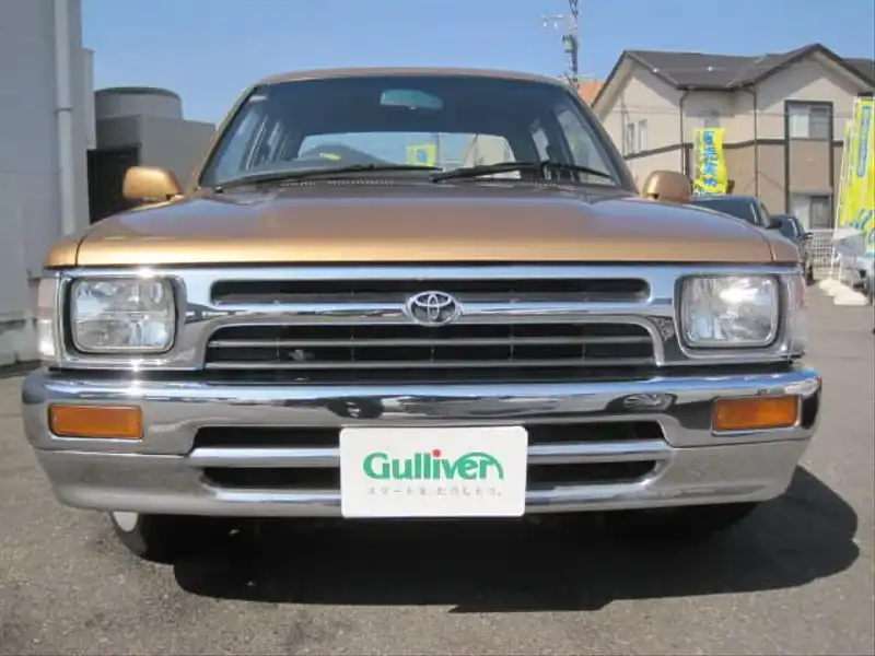 カタログ画像：ハイラックス（HILUX） デラックス 1995年8月 GA-YN81 2000cc フロント