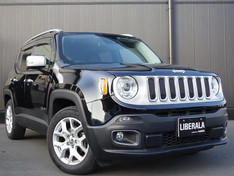 カタログ画像：ジープ・レネゲード（JEEP RENEGADE） リミテッド 2015年9月 ABA-BU14 1400cc ブラッククリアコート 燃費14.6km / l メイン（その他）