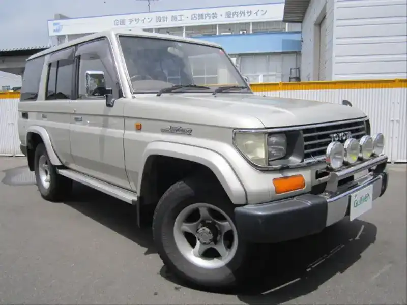 1005637 | カタログ画像：ランドクルーザープラド（LAND CRUISER PRADO） ４ドア プラドＳＸワイド 1995年1月 KD-KZJ78W 3000cc フラクセンマイカメタリック メイン（その他）