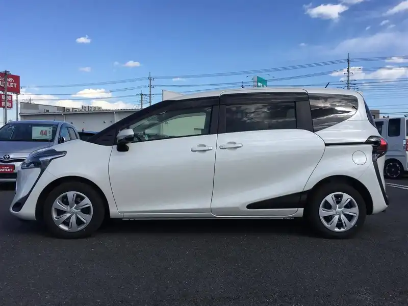 カタログ画像：シエンタ（SIENTA） Ｇ 車いす仕様車（タイプＩ）助手席側セカンドシート付 2020年6月 5BA-NSP172G 1500cc ホワイトパールクリスタルシャインorヴィンテージブラウンパールクリスタルシャイン×ホワイトパールクリスタルシャイン 燃費17.0km / l 外装