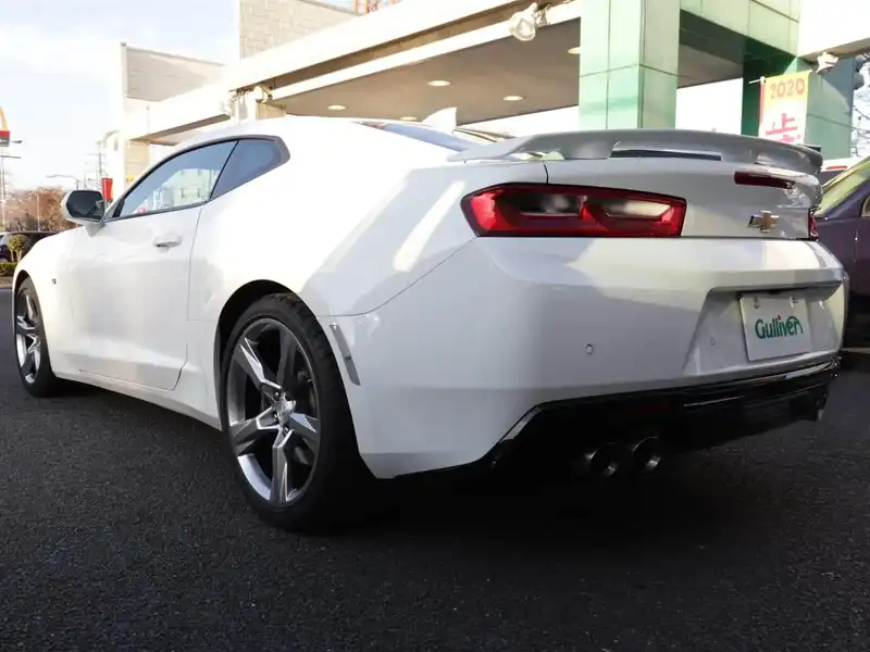 カタログ画像：シボレーカマロ（CHEVROLET CAMARO） ＳＳ 2017年11月 6200cc サミットホワイト 外装