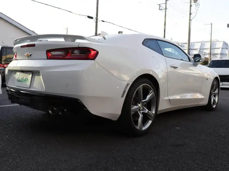 カタログ画像：シボレーカマロ（CHEVROLET CAMARO） ＳＳ 2017年11月 6200cc サミットホワイト 外装