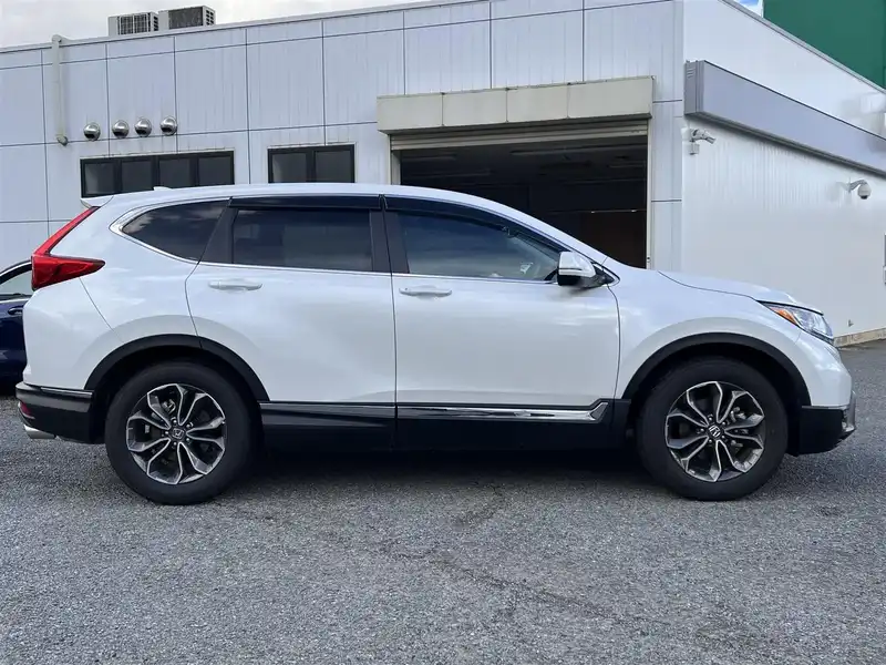 カタログ画像：ＣＲ－Ｖ（CR-V） ＥＸ・マスターピース 2020年6月 6BA-RW1 1500cc プラチナホワイト・パール 燃費14.2km / l 外装