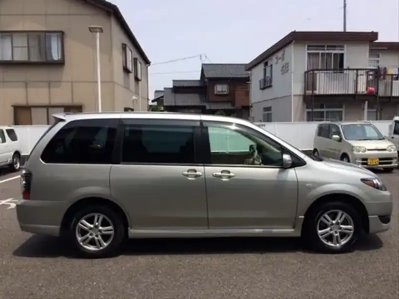 カタログ画像：ＭＰＶ（MPV） スポーツ 2003年10月 UA-LW3W 2300cc プラチナムシルバーメタリック 燃費11.6km / l  外装