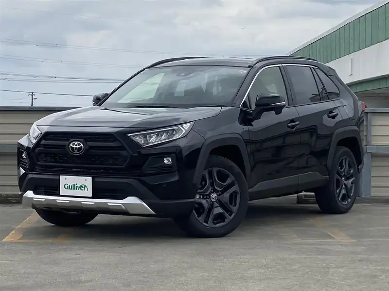 カタログ画像：ＲＡＶ４（RAV4） ハイブリッドアドベンチャー 2022年10月 6AA-AXAH54 2500cc アティチュードブラックマイカ 燃費20.3km / l メイン（その他）