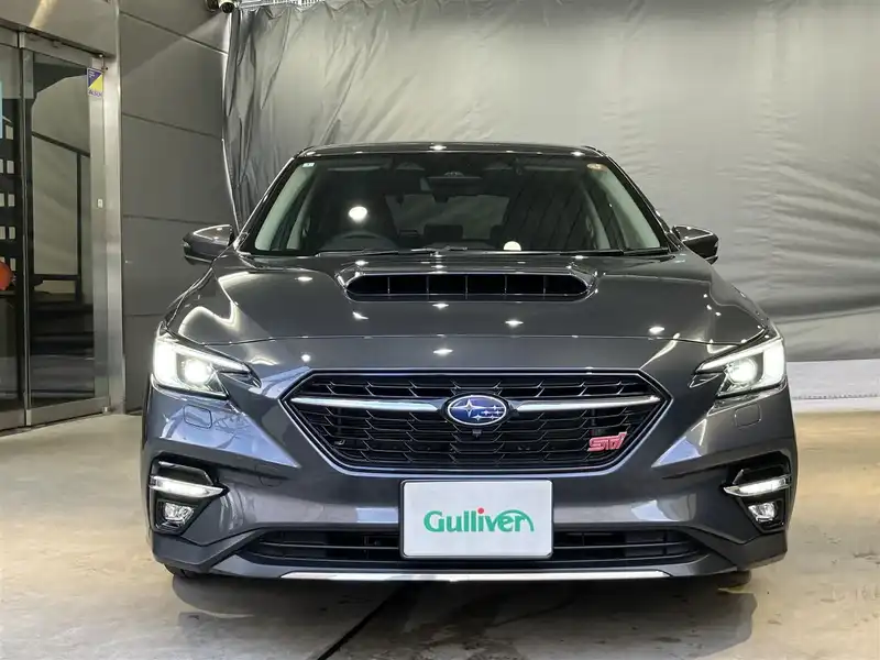 カタログ画像：レヴォーグ（LEVORG） ＳＴＩスポーツＲ－ブラックリミテッド 2024年12月 5BA-VNH 2400cc マグネタイトグレー・メタリック 燃費11.0km / l フロント