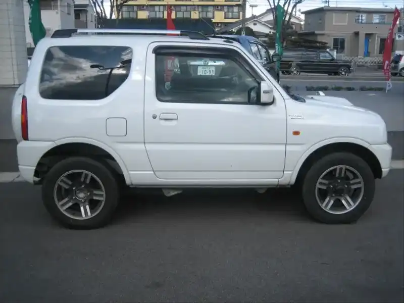 10051867 | カタログ画像：ジムニー（JIMNY） ワイルドウインド 2008年11月 ABA-JB23W 660cc パールホワイト 外装