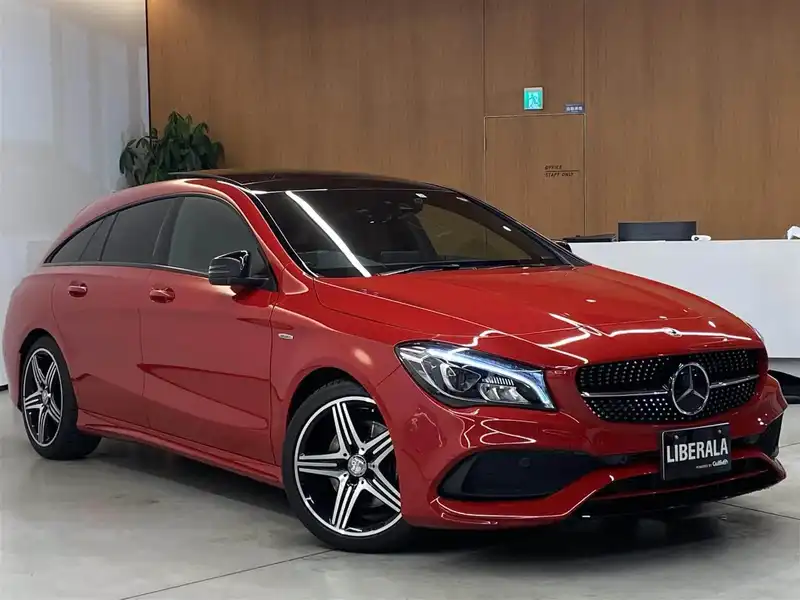 カタログ画像：ＣＬＡクラス シューティングブレーク（CLA-CLASS SHOOTING BRAKE） ＣＬＡ２５０シュポルト ４マチック シューティングブレーク 2017年7月 DBA-117951 2000cc ジュピターレッド（Ｓ） 燃費13.8km / l メイン（その他）