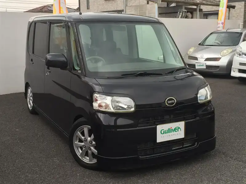 カタログ画像：タント（TANTO） Ｘリミテッドスペシャル 2007年12月 DBA-L375S 660cc ブラックマイカ 燃費20.5km / l  メイン（その他）