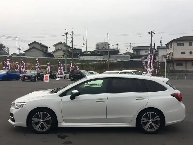 カタログ画像：レヴォーグ（LEVORG） １．６ＧＴアイサイト 2019年10月 DBA-VM4 1600cc クリスタルホワイト・パール 燃費16.0km / l 外装