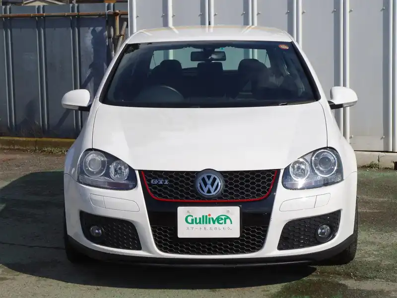 カタログ画像：ゴルフ（GOLF） ＧＴＩ 2008年1月 ABA-1KAXX 2000cc キャンディホワイト 燃費12.6km / l  フロント