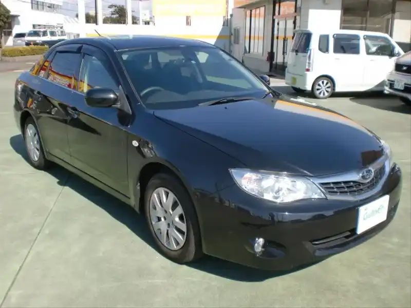 カタログ画像：インプレッサアネシス（IMPREZA ANESIS） １．５ｉ コンフォートセレクションⅡ 2009年4月 DBA-GE2 1500cc オブシディアンブラック・パール 燃費17.6km / l  メイン