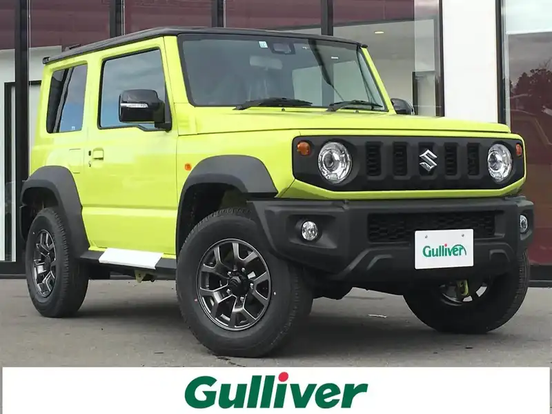 カタログ画像：ジムニーシエラ（JIMNY SIERRA） ＪＣ 2018年7月 3BA-JB74W 1500cc キネティックイエローブラック2トーンルーフorシフォンアイボリーメタリックブラック2トーンルーフ 燃費13.6km / l メイン（その他）