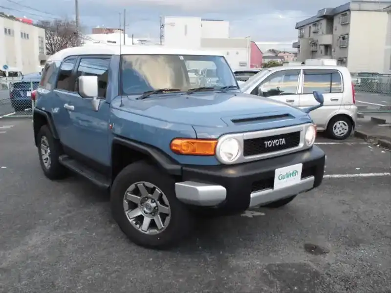 カタログ画像：ＦＪクルーザー（FJ CRUISER） カラーパッケージ 2013年7月 CBA-GSJ15W 4000cc ツートーン スモーキーブルー 燃費8.0km / l メイン（その他）