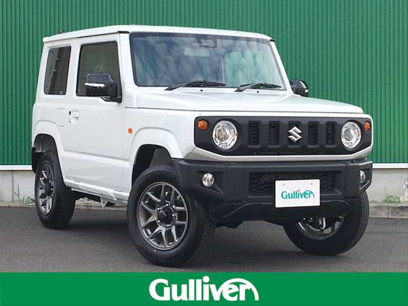 カタログ画像：ジムニー（JIMNY） ＸＧ スズキセーフティサポート装着車 2021年10月 3BA-JB64W 660cc ホワイト 燃費14.3km / l メイン（その他）