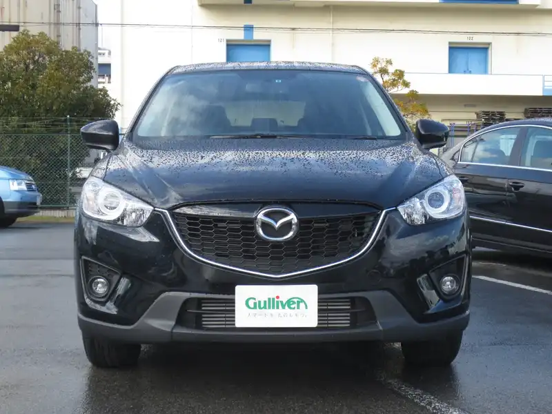 カタログ画像：ＣＸ－５（CX-5） ＸＤ 2014年4月 LDA-KE2FW 2200cc ジェットブラックマイカ 燃費18.6km / l フロント