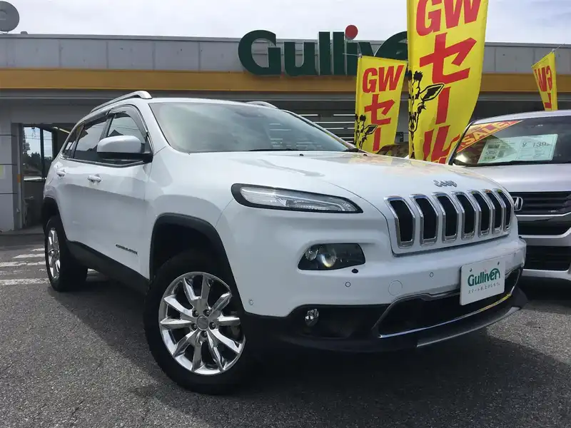 カタログ画像：ジープ・チェロキー（JEEP CHEROKEE） リミテッド 2015年3月 ABA-KL32 3200cc ブライトホワイトクリアコート 燃費8.9km / l メイン（その他）