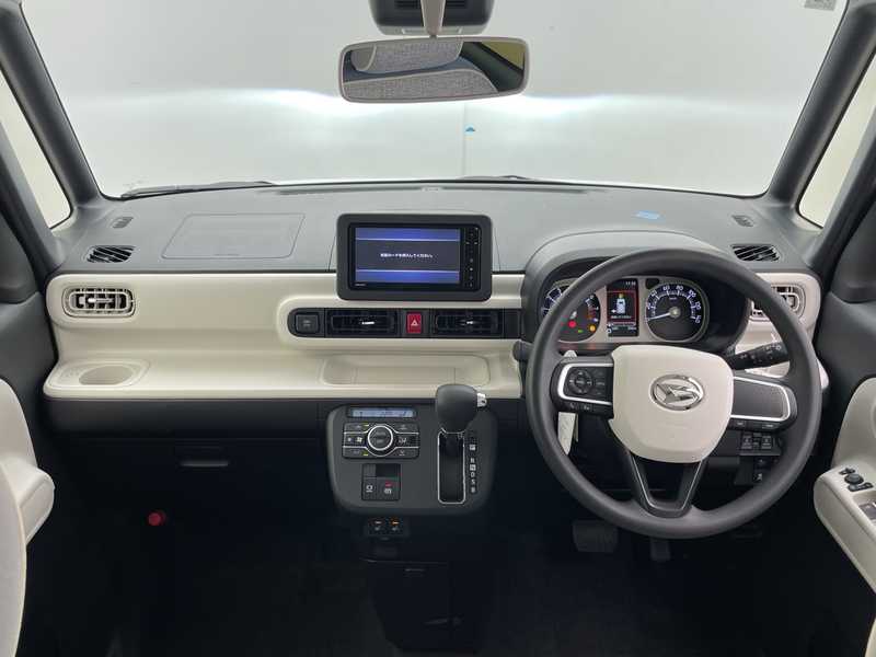 カタログ画像：ムーヴキャンバス（MOVE CANBUS） セオリーＧ 2025年6月 5BA-LA850S 660cc レイクブルーメタリック 燃費22.9km / l フロント