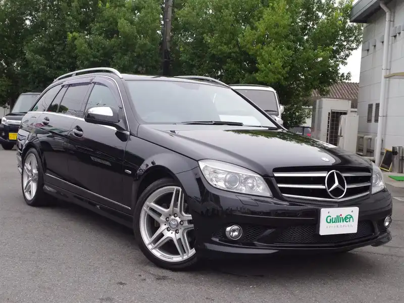 カタログ画像：Ｃクラスステーションワゴン（C-CLASS STATIONWAGON） Ｃ２００コンプレッサー ステーションワゴン アバンギャルド 2008年7月 DBA-204241 1800cc オブシディアンブラック 燃費11.2km / l  メイン（その他）