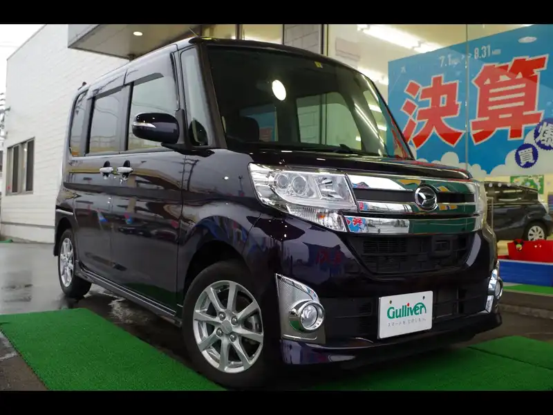 カタログ画像：タント（TANTO） カスタムＸ ＳＡ 2014年10月 DBA-LA600S 660cc ナイトシャドーパープルクリスタルメタリック 燃費28.0km / l メイン（その他）