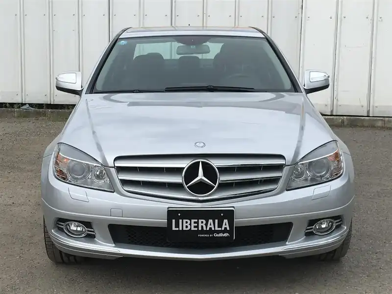 カタログ画像：Ｃクラス（C-CLASS） Ｃ２５０アバンギャルド 2008年10月 DBA-204052 2500cc キューバナイトシルバー（Ｍ）orイリジウムシルバー（Ｍ） 燃費9.3km / l  フロント