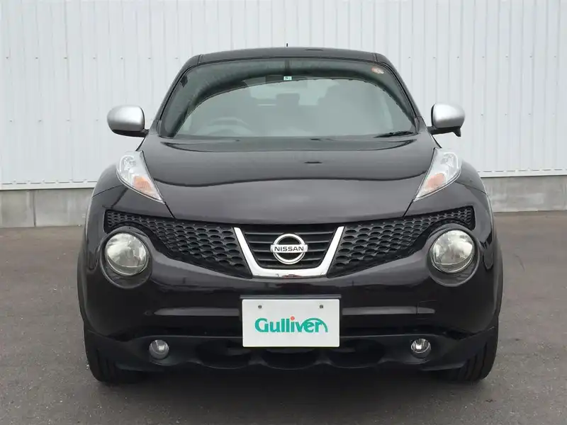 カタログ画像：ジューク（JUKE） １６ＧＴ パーソナライゼーション 2014年9月 CBA-F15 1600cc ナイトベールパープル（ＰＭ） 燃費14.2km / l フロント