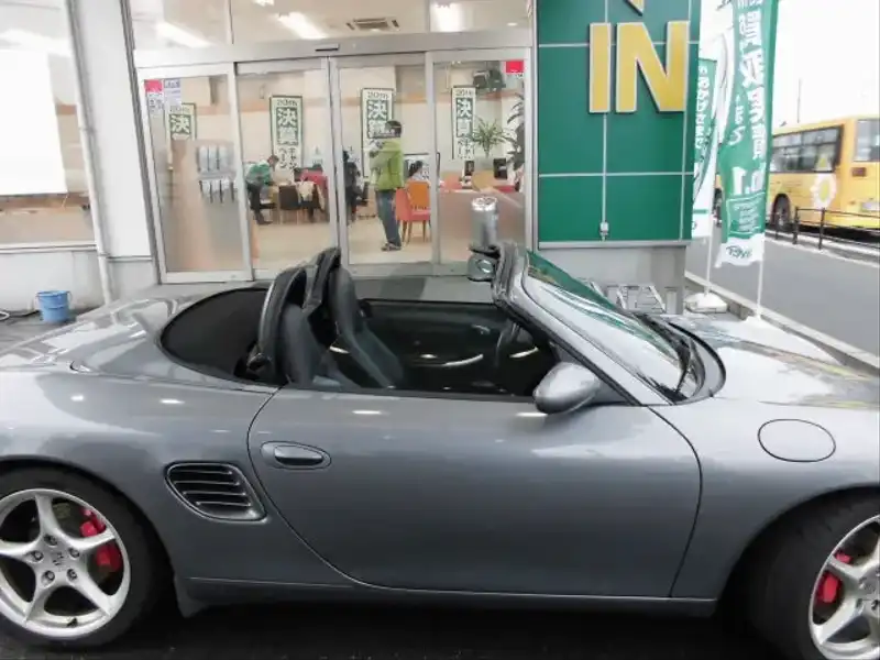 カタログ画像：ボクスター（BOXSTER） ボクスターＳ 2003年9月 GH-98624 3200cc シールグレーメタリックorアトラスグレーメタリック 燃費8.5km / l  外装