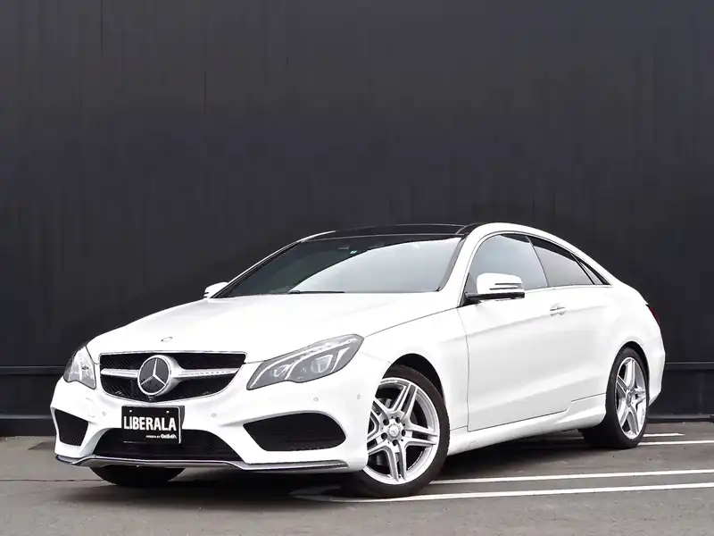 カタログ画像：Ｅクラス（E-CLASS） Ｅ２５０ クーペ 2014年4月 RBA-207336 2000cc ダイヤモンドホワイト（Ｍ） 燃費15.5km / l フロント