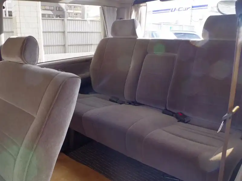 カタログ画像：ハイエースワゴン（HIACE WAGON） リビングサルーンＥＸ 電動カーテン付 1998年8月 KD-KZH106W 3000cc スプリームパールトーニング 内装