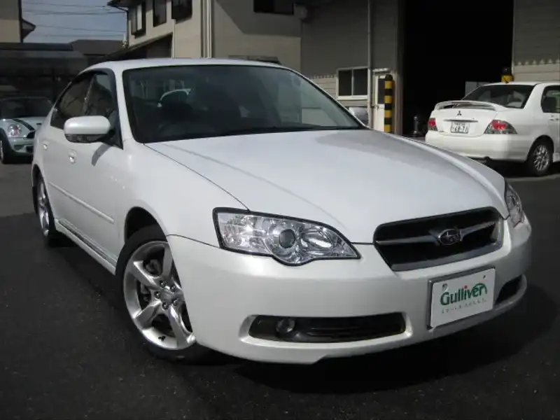 カタログ画像：レガシィＢ４（LEGACY B4） ３．０Ｒ 2005年5月 CBA-BLE 3000cc アークティックホワイト・パール 燃費11.6km / l  メイン（その他）