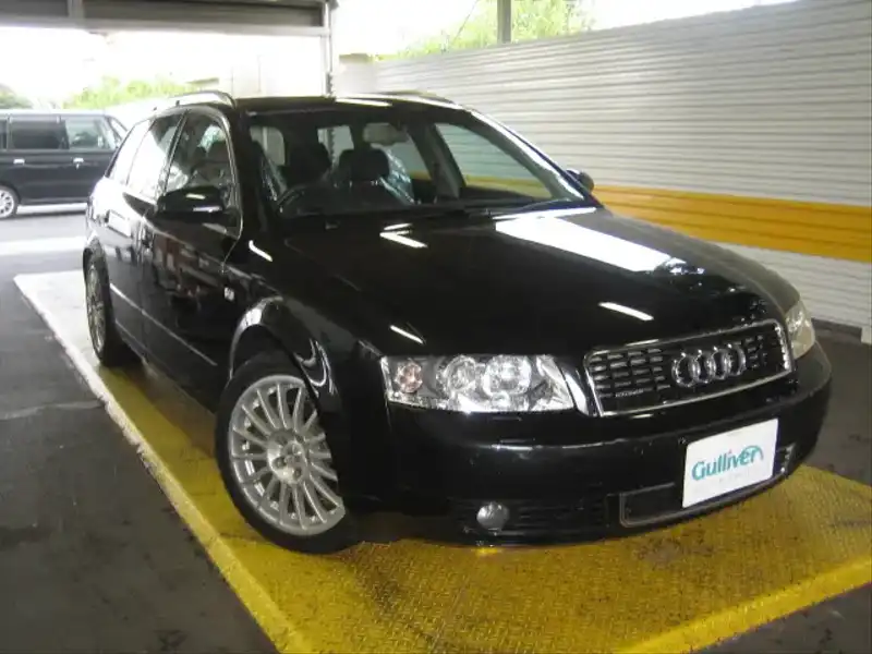 カタログ画像：Ａ４アバント（A4 AVANT） １．８Ｔクワトロ 2004年2月 GH-8EAMBF 1800cc エボニーブラックパールエフェクト 燃費9.7km / l  メイン（その他）