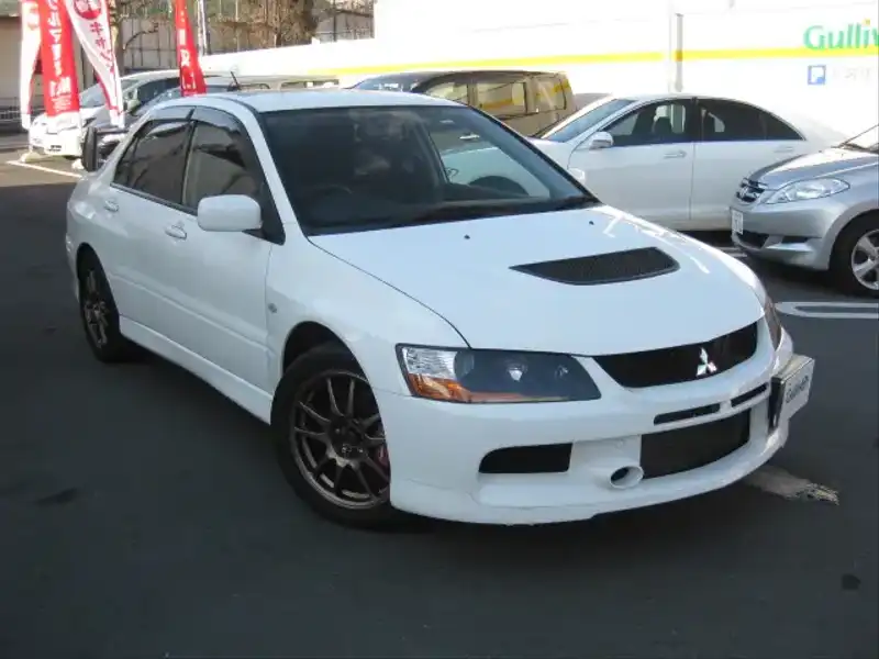 10017621 | カタログ画像：ランサー（LANCER） ＲＳエボリューションⅧ ＭＲ 2004年4月 GH-CT9A 2000cc ホワイトソリッド メイン