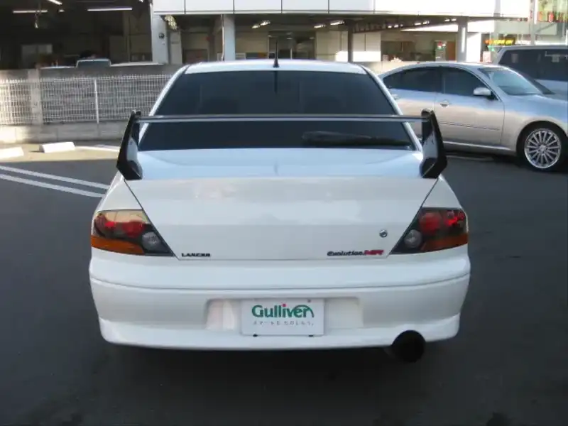 カタログ画像：ランサー（LANCER） ＲＳエボリューションⅧ ＭＲ 2004年4月 GH-CT9A 2000cc ホワイトソリッド バック