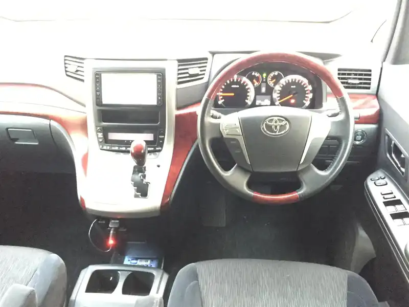 カタログ画像：アルファード（ALPHARD） ２４０Ｓ 2008年5月 DBA-ANH20W 2400cc ホワイトパールクリスタルシャイン 燃費11.6km / l  内装