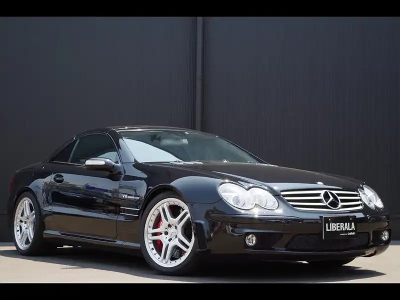 10029283 | カタログ画像：ＳＬ（SL） ＳＬ５５ ＡＭＧ パフォーマンスパッケージ 2005年8月 DBA-230474 5500cc オブシディアンブラック（Ｍ）orエメラルドブラック（Ｍ） メイン