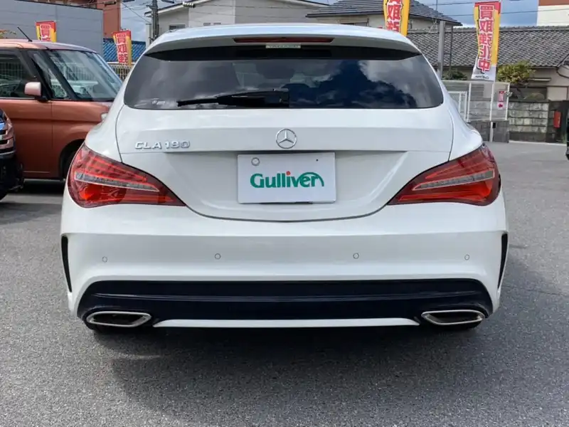 10113845 | カタログ画像：ＣＬＡクラス シューティングブレーク（CLA-CLASS SHOOTING BRAKE） ＣＬＡ１８０ シューティングブレーク ＡＭＧ スタイル 2018年1月 DBA-117942 1600cc カルサイトホワイト（Ｓ） バック