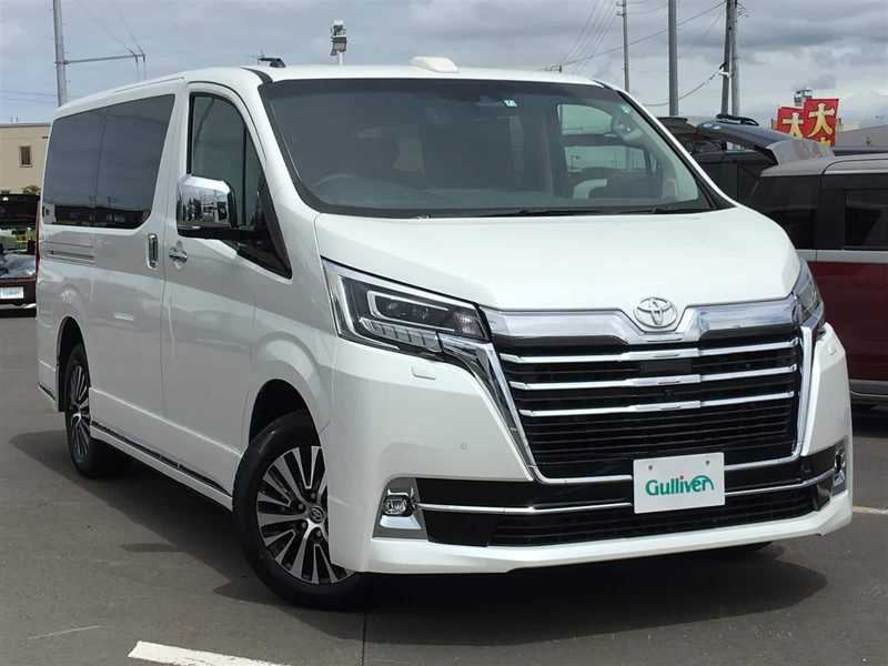 カタログ画像：グランエース（GRANACE） Ｇ 2023年10月 3DA-GDH303W 2800cc ホワイトパールクリスタルシャイン 燃費10.0km / l メイン